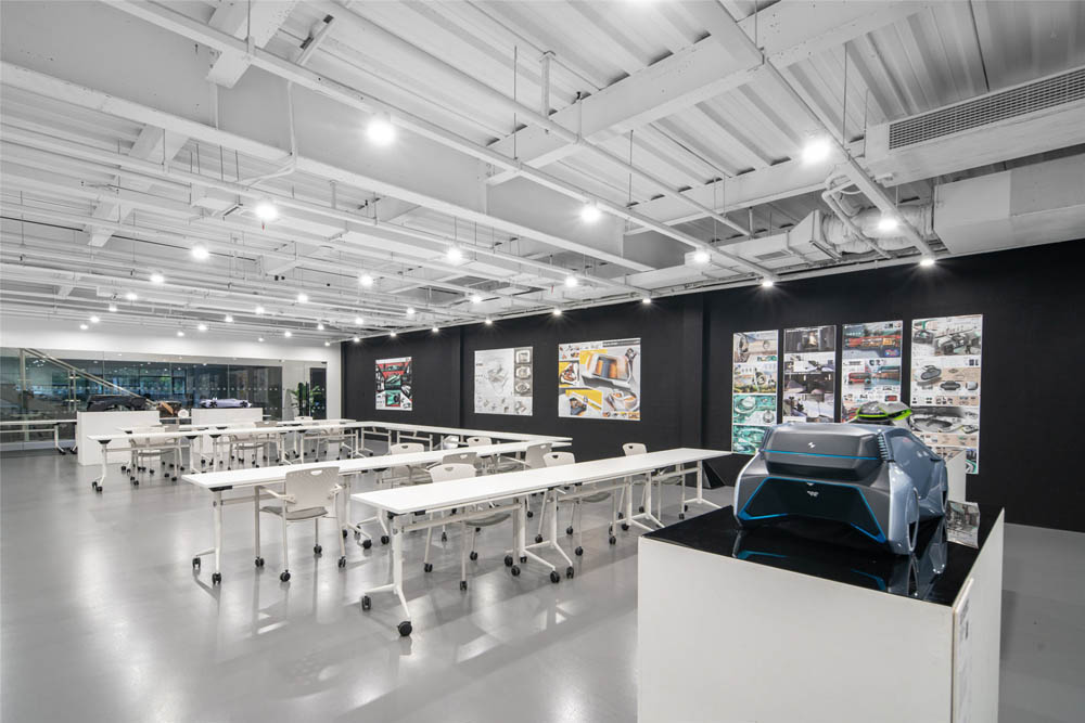 虹口5600平工業(yè)風辦公室設(shè)計裝修圖